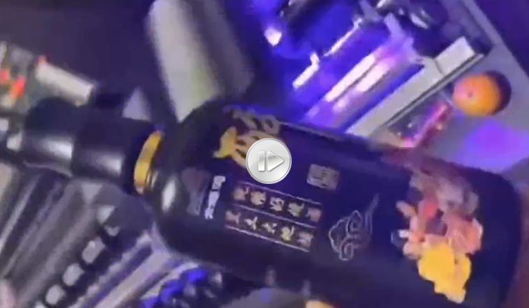 圓柱體打印視頻，酒瓶打印視頻，化妝品打印視頻